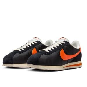 NikeCortez TXT 'Black Sail Safety Orange